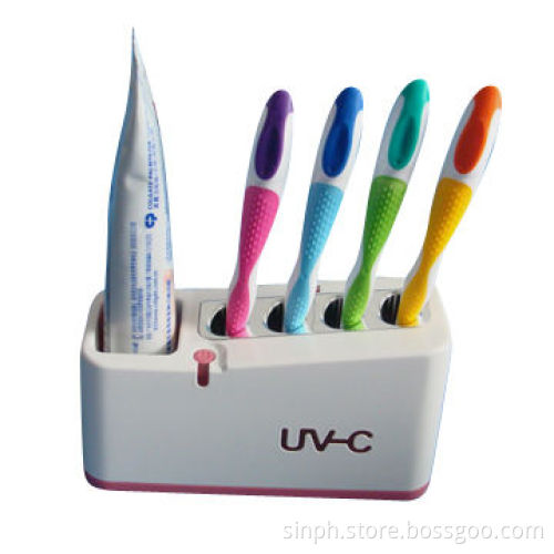 2014 Souvenir Home UV-C Ozone Toothbrush Sterilizing Case, Sterilizes 4 Toothbrushes
